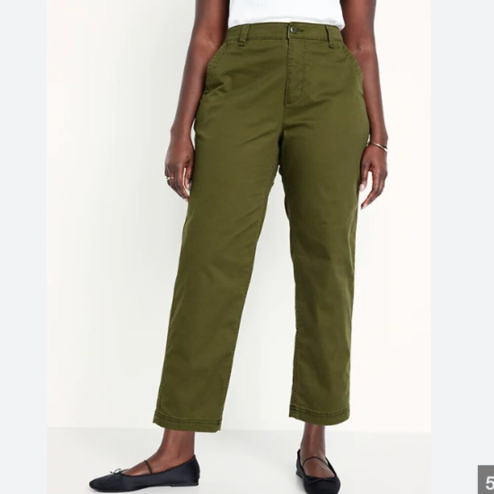 *Old Navy High-Waisted OGC Chino Tapered Straight Pants